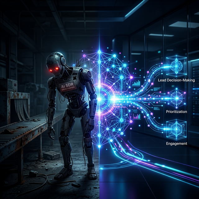 The AI SDR is Dead: Why Smart Revenue Teams are Moving to Lead Decision Systems